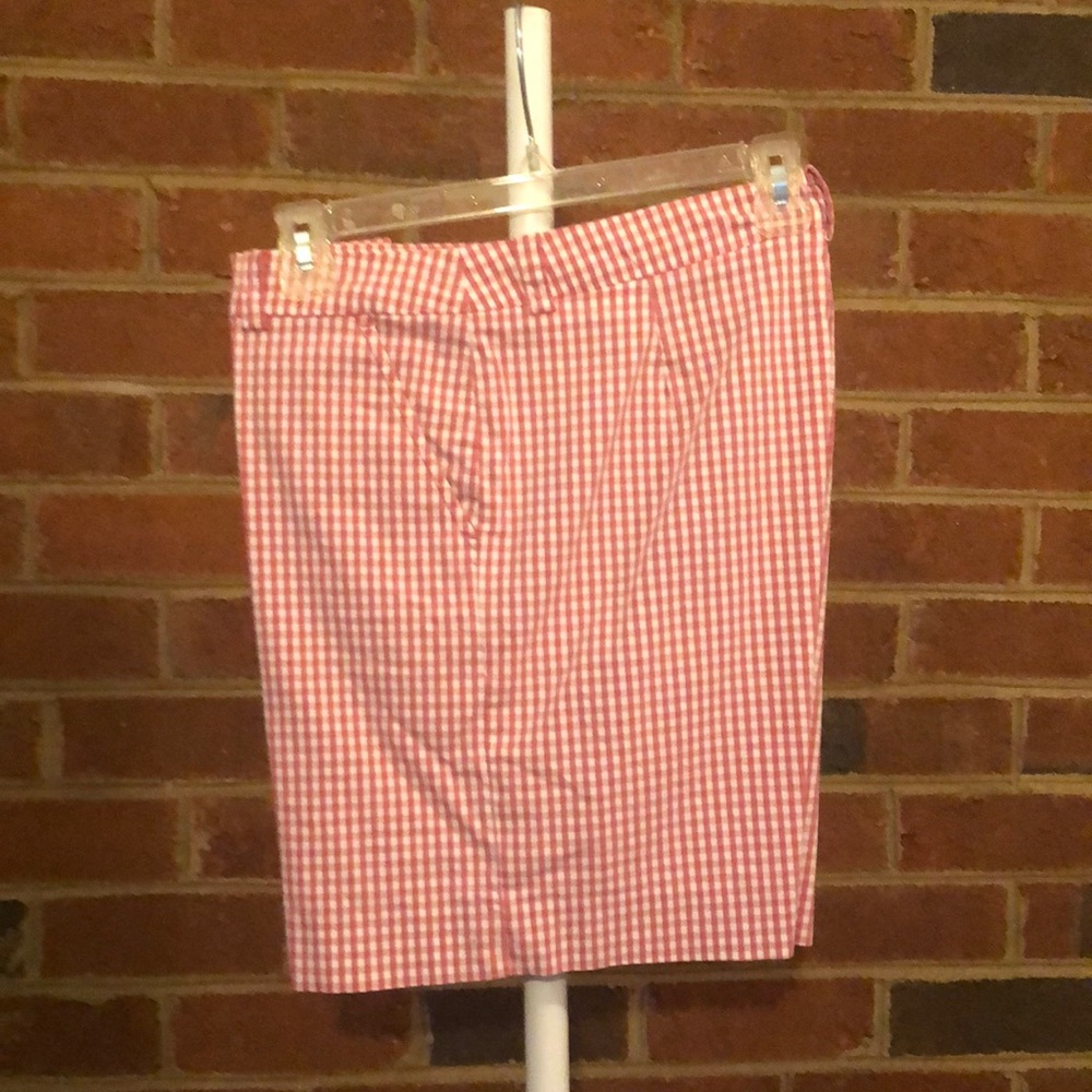 Jones New York Stretch Size 10 Pink check